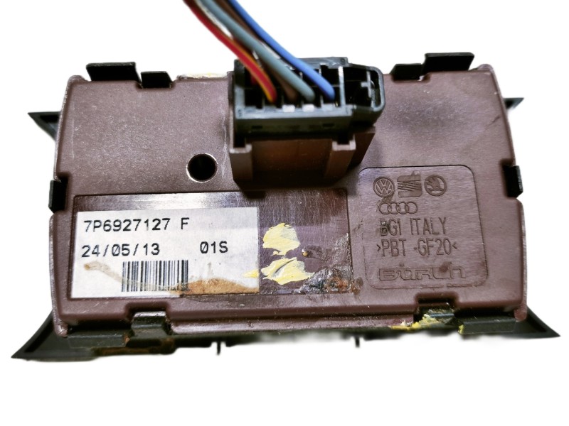 Recambio de mando multifuncion para volkswagen touareg (7p5) v6 tdi bluemotion referencia OEM IAM 7P6927127F  