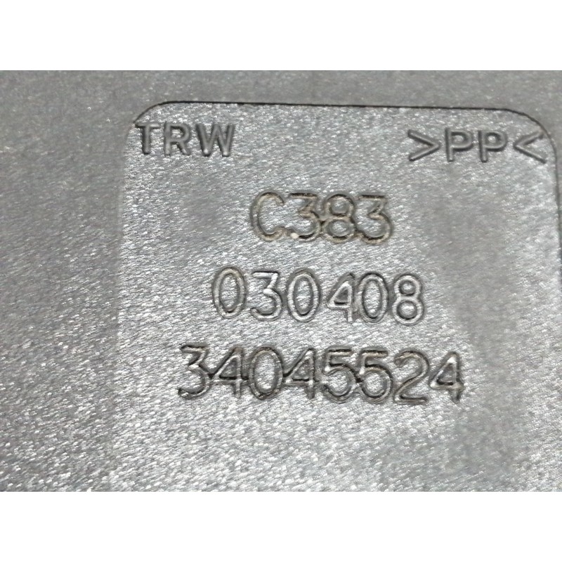 Recambio de enganche cinturon delantero derecho para fiat 500 cabrio (150) lounge referencia OEM IAM 34045524 C383 030408