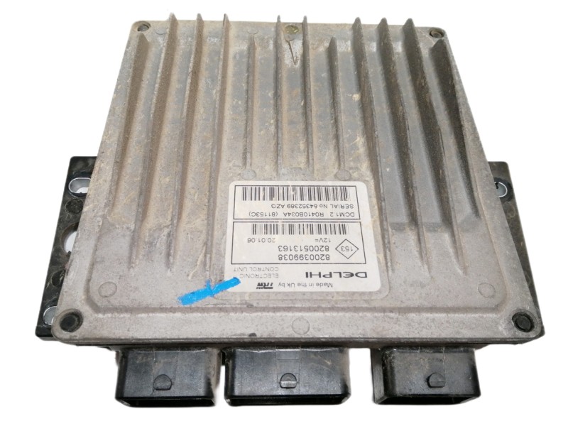 Recambio de centralita motor uce para renault clio iii confort dynamique referencia OEM IAM 8200399038 8200513163 