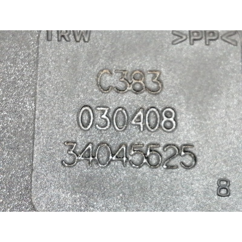 Recambio de enganche cinturon delantero izquierdo para fiat 500 cabrio (150) lounge referencia OEM IAM 34045525 030408 C383