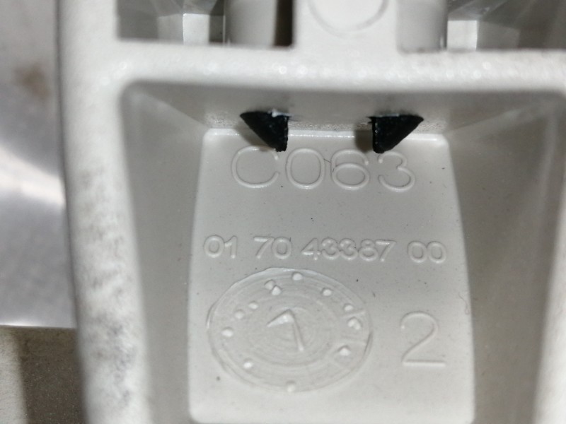 Recambio de espejo interior para fiat 500 cabrio (150) lounge referencia OEM IAM 01704338700 C063 