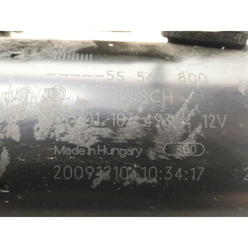 Recambio de motor arranque para opel corsa d selective referencia OEM IAM 0001107493  