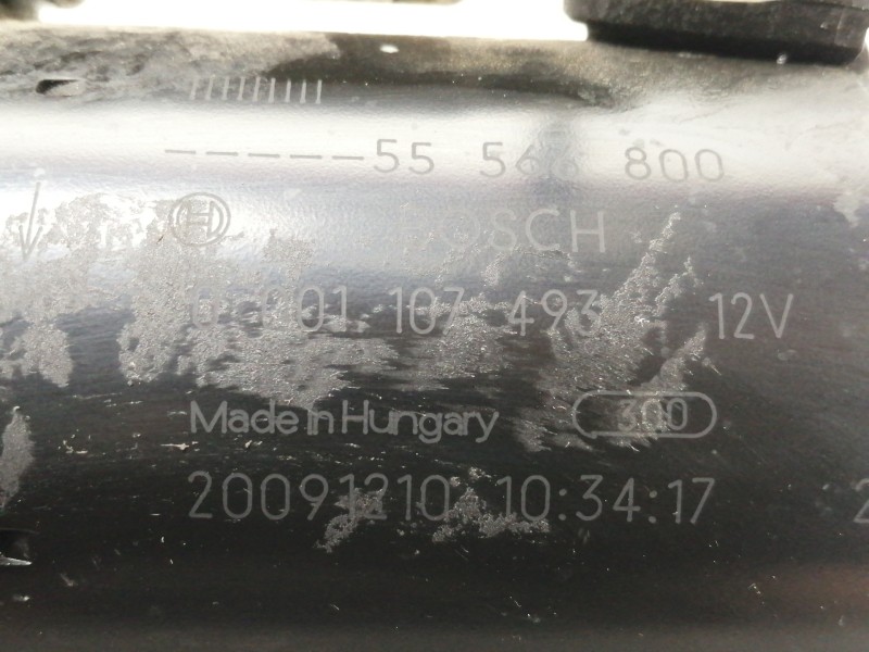 Recambio de motor arranque para opel corsa d selective referencia OEM IAM 0001107493  