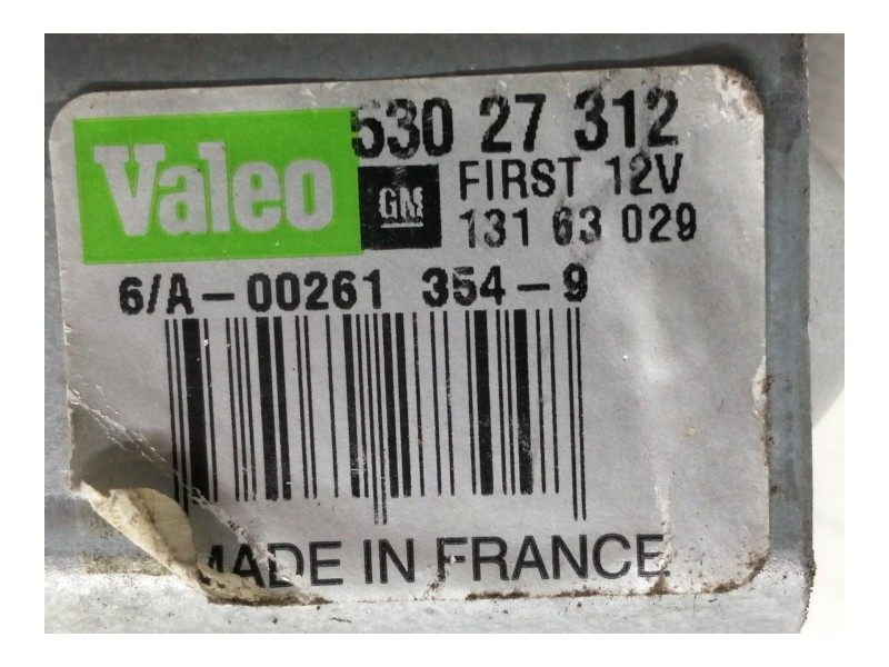 Recambio de motor limpia trasero para opel corsa d selective referencia OEM IAM 53027312  