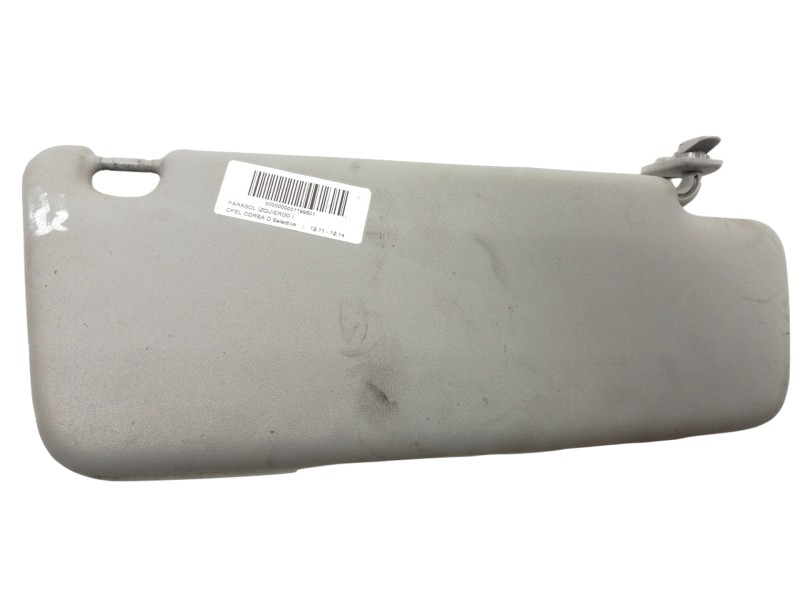 Recambio de parasol izquierdo para opel corsa d selective referencia OEM IAM 010440018  