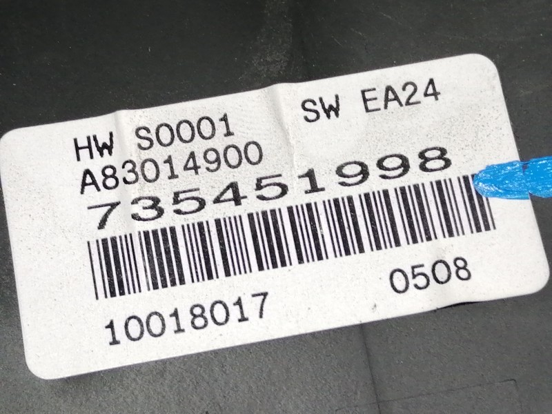 Recambio de mando calefaccion / aire acondicionado para fiat 500 cabrio (150) lounge referencia OEM IAM 735451998 A83014900 1001