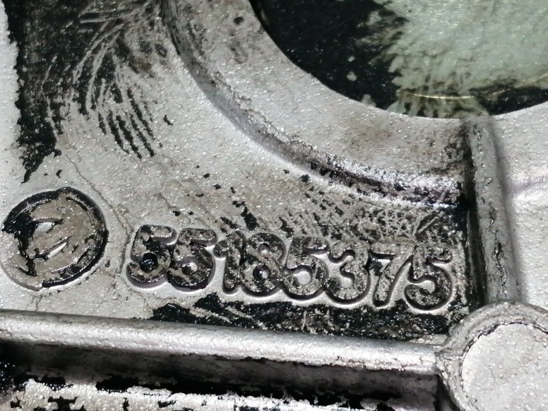 Recambio de tapa distribucion para fiat 500 cabrio (150) lounge referencia OEM IAM 55185375  CON BOMBA ACEITE