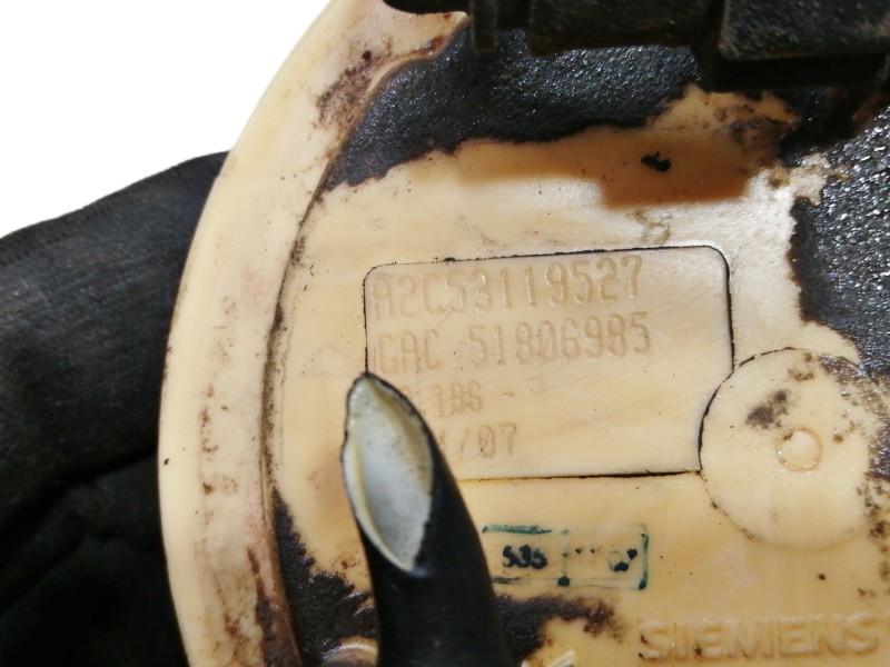 Recambio de aforador para fiat nuova 500 (150) pop referencia OEM IAM A2C53119527 51806985 