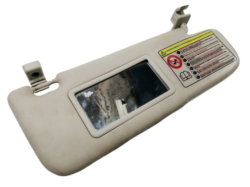 Recambio de parasol derecho para fiat 500 cabrio (150) lounge referencia OEM IAM D312C385  