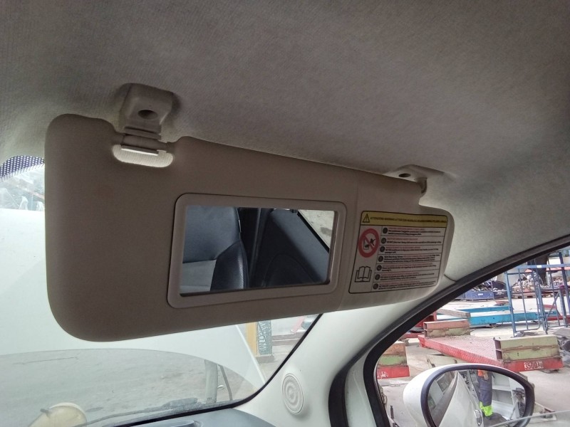 Recambio de parasol derecho para fiat 500 cabrio (150) lounge referencia OEM IAM D312C385  