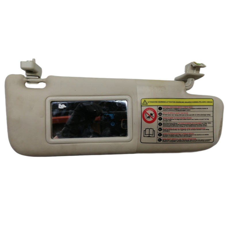 Recambio de parasol derecho para fiat 500 cabrio (150) lounge referencia OEM IAM D312C385  