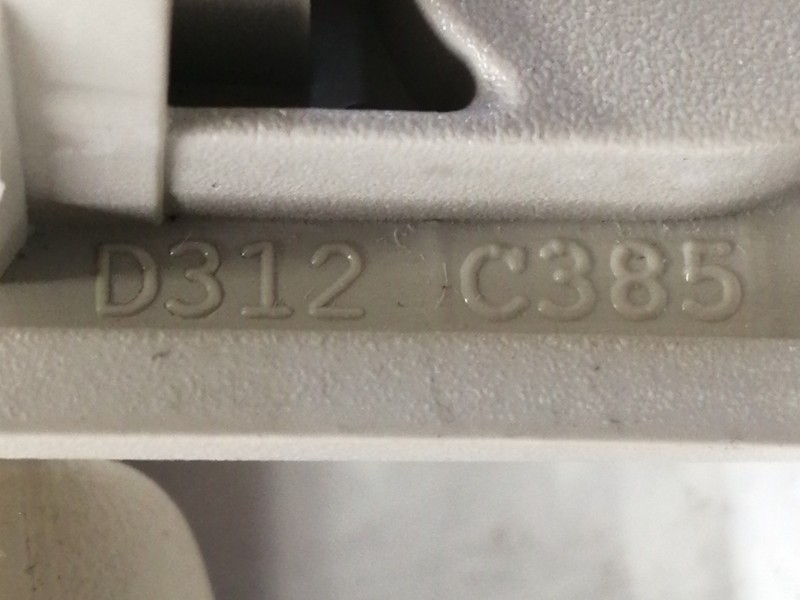 Recambio de parasol izquierdo para fiat 500 cabrio (150) lounge referencia OEM IAM D312C385  