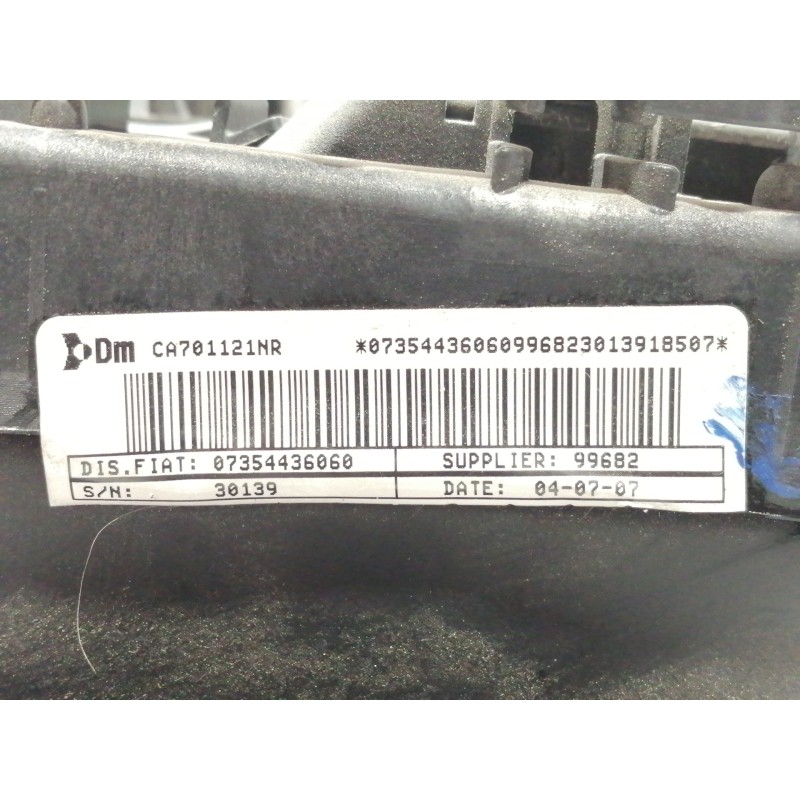 Recambio de airbag delantero izquierdo para fiat linea (110) dynamic referencia OEM IAM PA70112020  