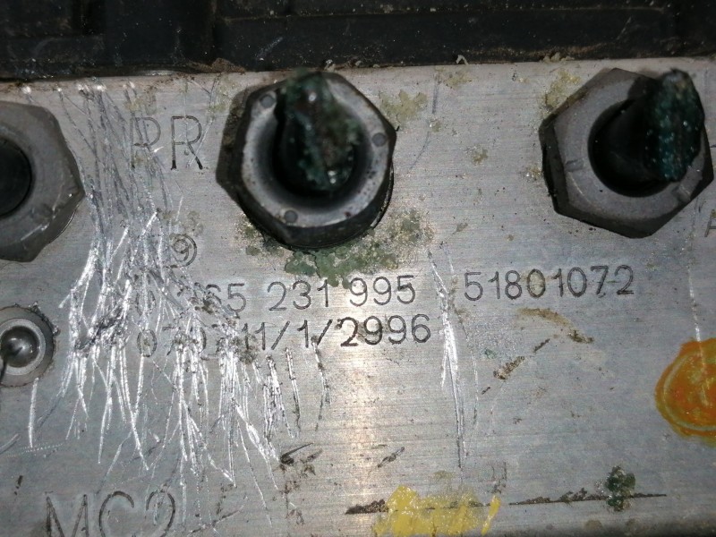 Recambio de abs para fiat linea (110) dynamic referencia OEM IAM 0265800661 0265231995 51801072 