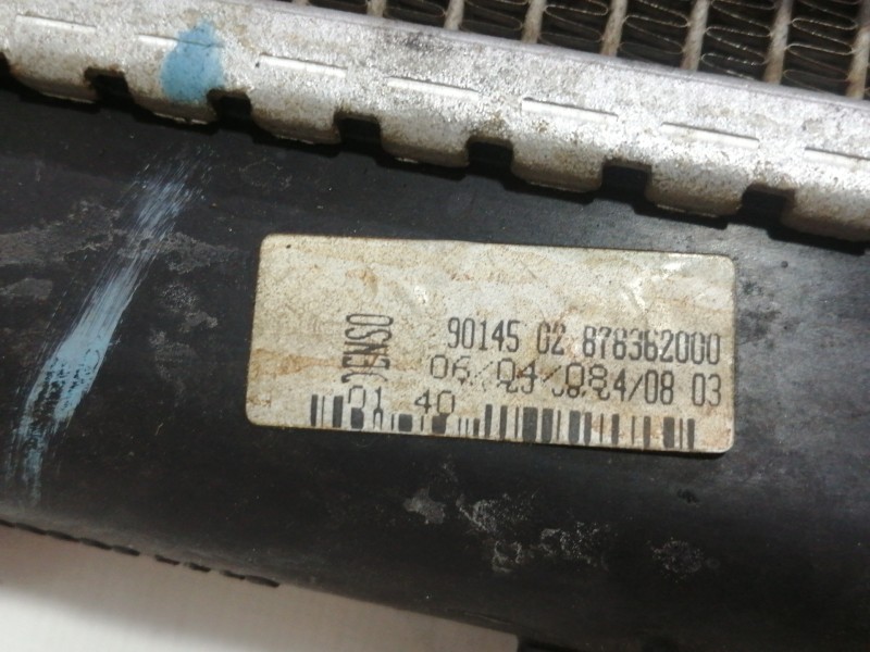 Recambio de radiador agua para fiat 500 cabrio (150) lounge referencia OEM IAM 878360300 878362000 879760300