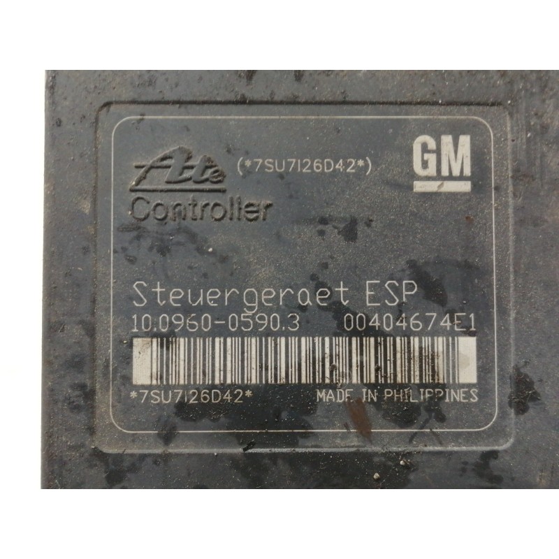 Recambio de abs para opel zafira b cosmo referencia OEM IAM 13244860 10020602874 10096005903 00404674E1 