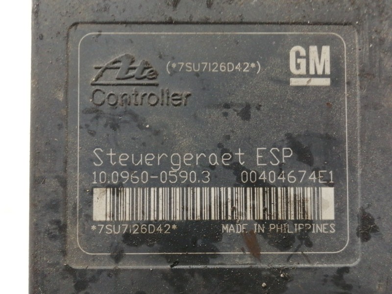 Recambio de abs para opel zafira b cosmo referencia OEM IAM 13244860 10020602874 10096005903 00404674E1 