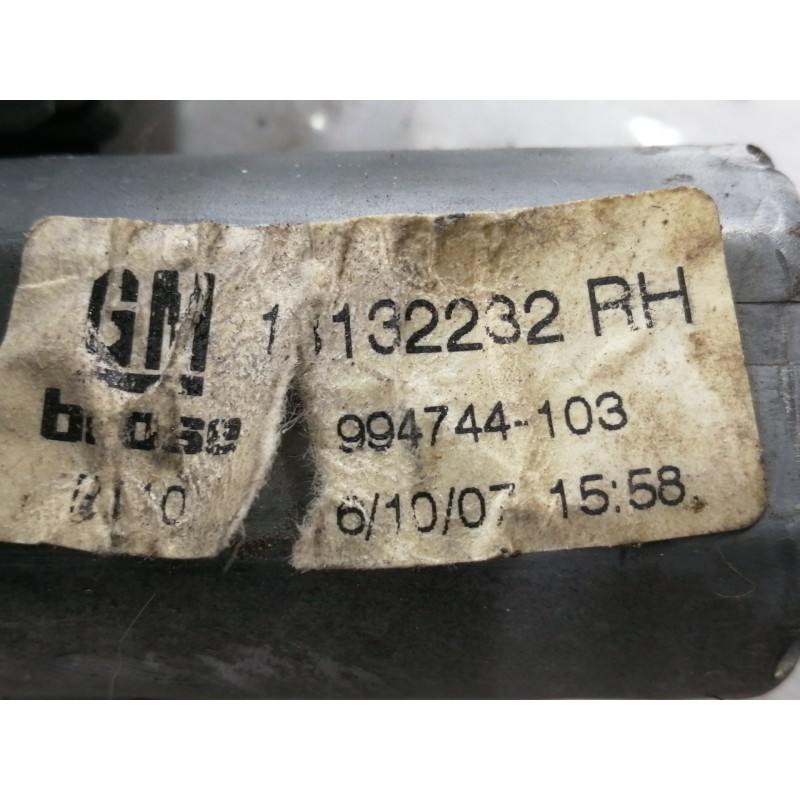 Recambio de elevalunas trasero derecho para opel zafira b cosmo referencia OEM IAM 13132232RH 994744103 