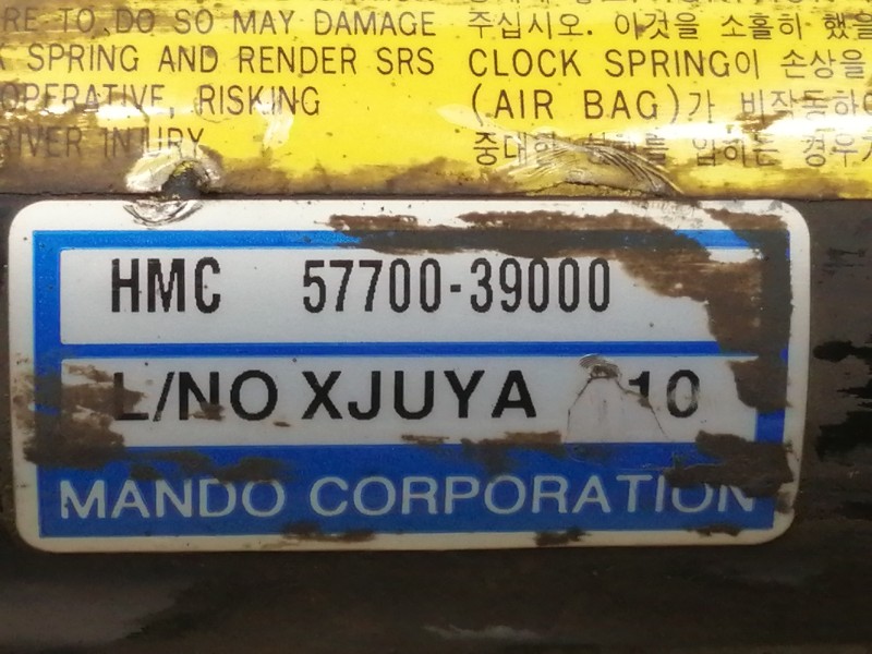 Recambio de cremallera direccion para hyundai sonata (y4) 2.0i 16v gls (2002) referencia OEM IAM 5770039000  