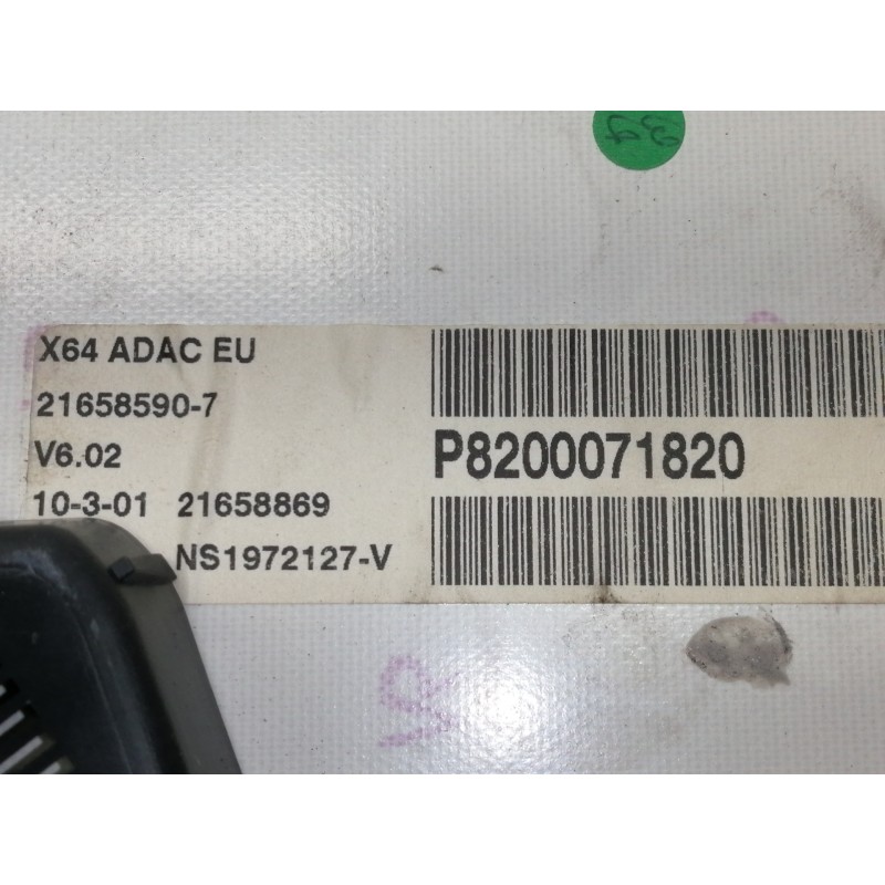 Recambio de cuadro instrumentos para renault scenic (ja..) 1.6 referencia OEM IAM P8200071820  