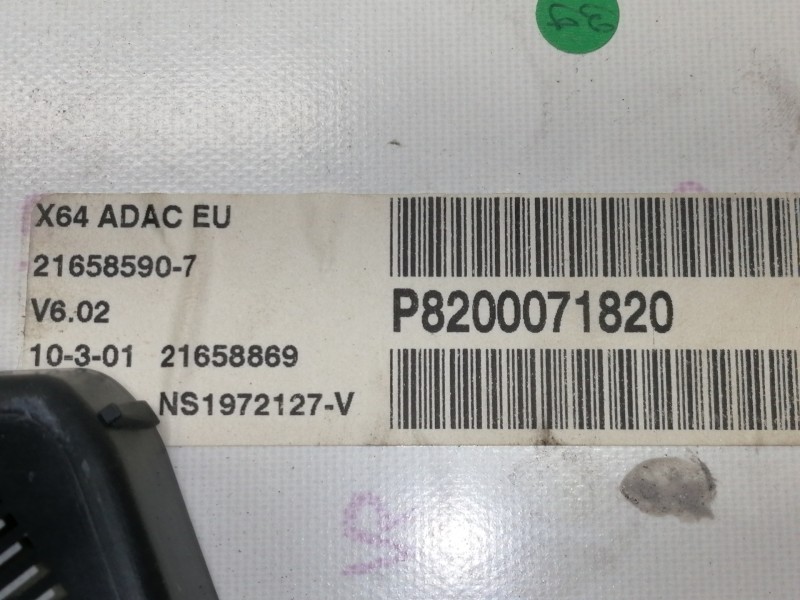 Recambio de cuadro instrumentos para renault scenic (ja..) 1.6 referencia OEM IAM P8200071820  