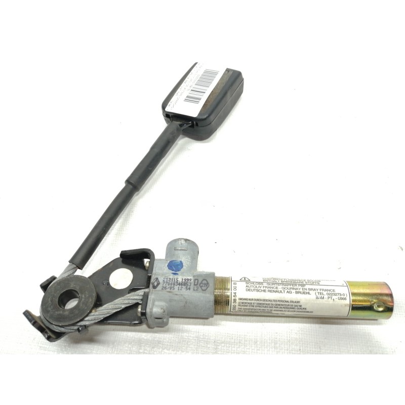 Recambio de enganche cinturon delantero derecho para renault laguna (b56) 1.9 dti rxe referencia OEM IAM   