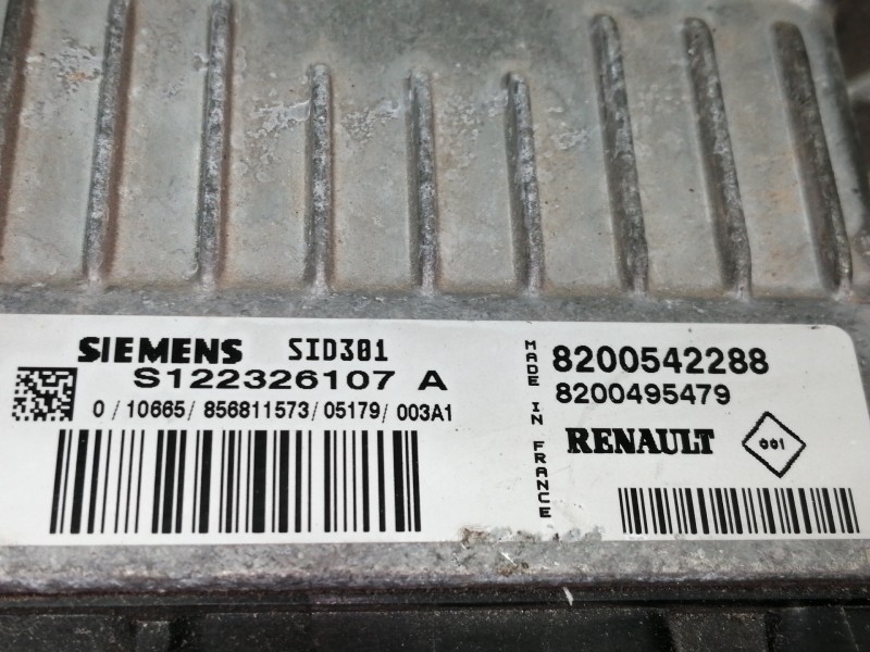 Recambio de centralita motor uce para renault scenic ii confort dynamique referencia OEM IAM 8200542288  