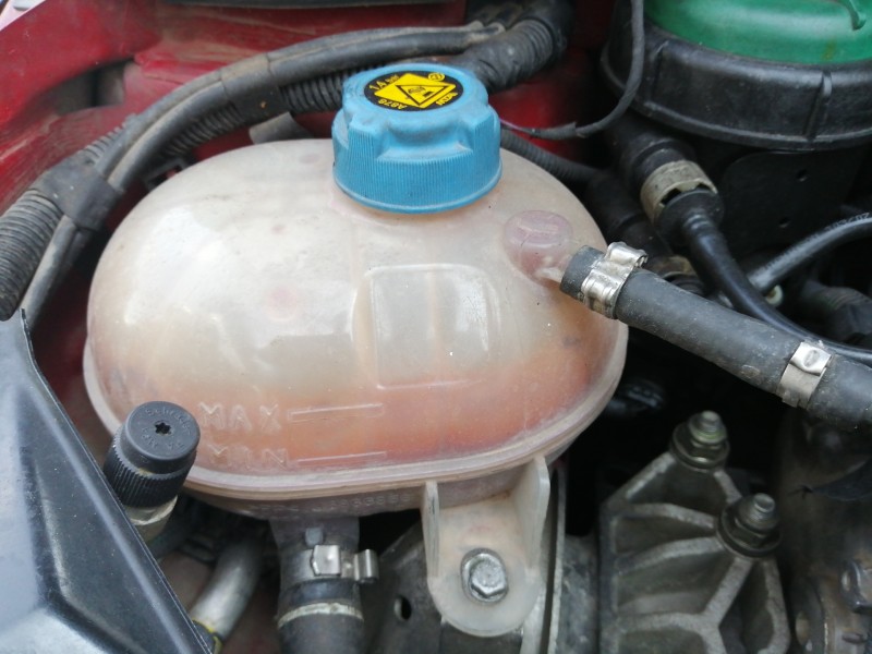 Recambio de deposito expansion para fiat nuova 500 (150) pop referencia OEM IAM 51956876 46836856 