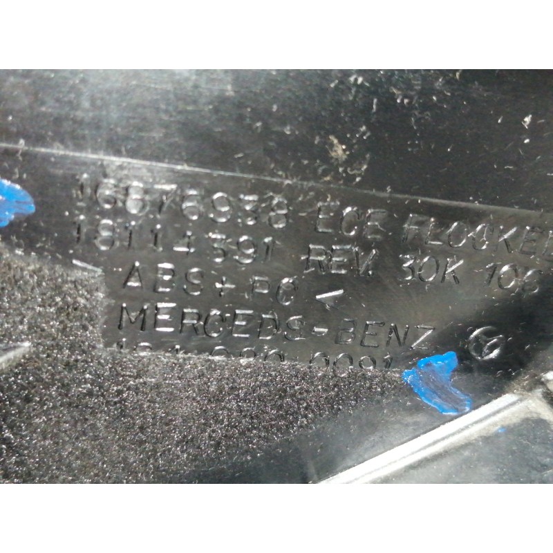 Recambio de guantera para mercedes-benz clase m (w164) 320 / 350 cdi (164.122) referencia OEM IAM 16876938 18114391 