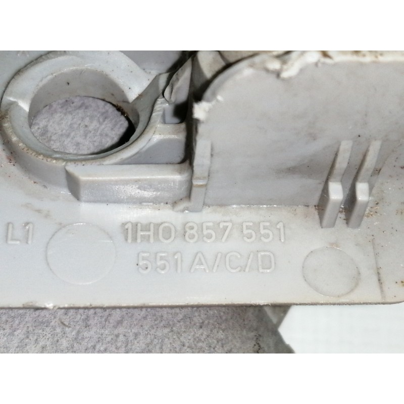 Recambio de parasol izquierdo para volkswagen golf iii berlina (1h1) gti referencia OEM IAM 1H0857551  