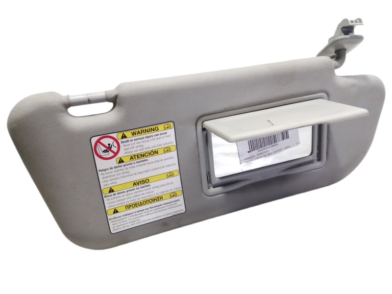 Recambio de parasol derecho para mazda 3 berlina (bk) 1.6 crdt active referencia OEM IAM   