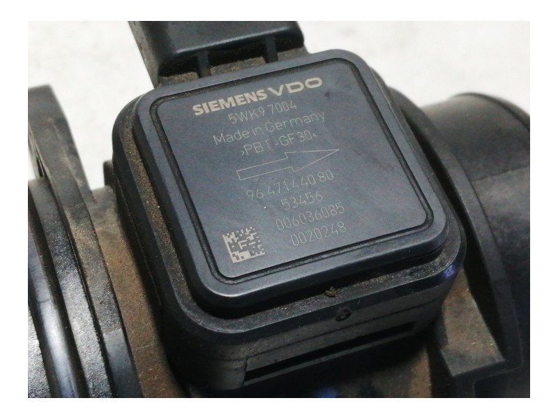 Recambio de caudalimetro para peugeot 107 1.4 hdi cat (8ht / dv4td) referencia OEM IAM 5WK97004 9647144080 