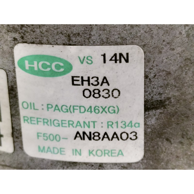 Recambio de compresor aire acondicionado para hyundai i30 classic referencia OEM IAM AN8AA03 977012H040 