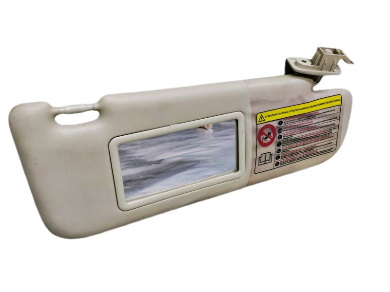 Recambio de parasol derecho para fiat nuova 500 (150) pop referencia OEM IAM D312C385  