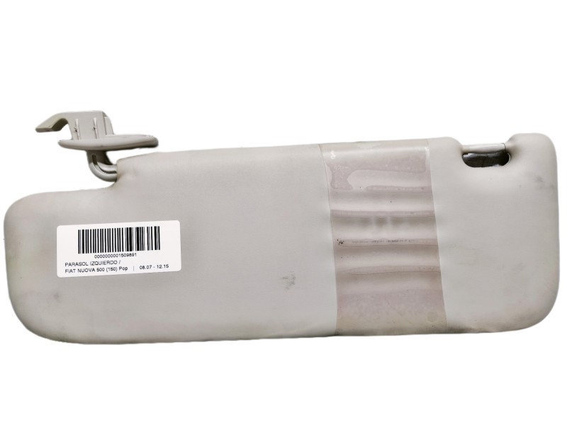 Recambio de parasol izquierdo para fiat nuova 500 (150) pop referencia OEM IAM D312C385  