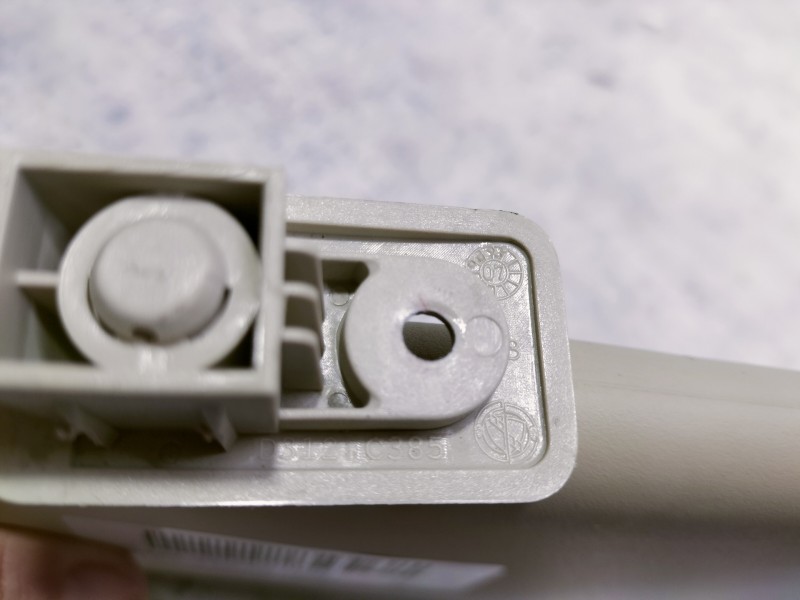 Recambio de parasol izquierdo para fiat nuova 500 (150) pop referencia OEM IAM D312C385  