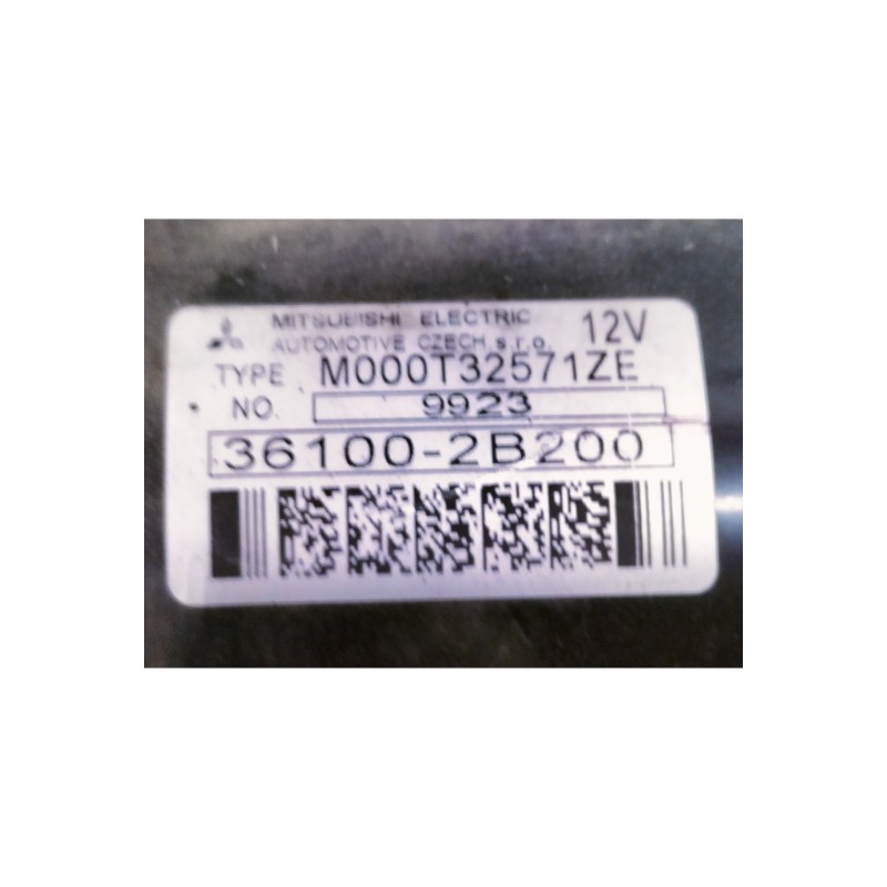 Recambio de motor arranque para hyundai i30 classic referencia OEM IAM 361002B200 M000T32571ZE 