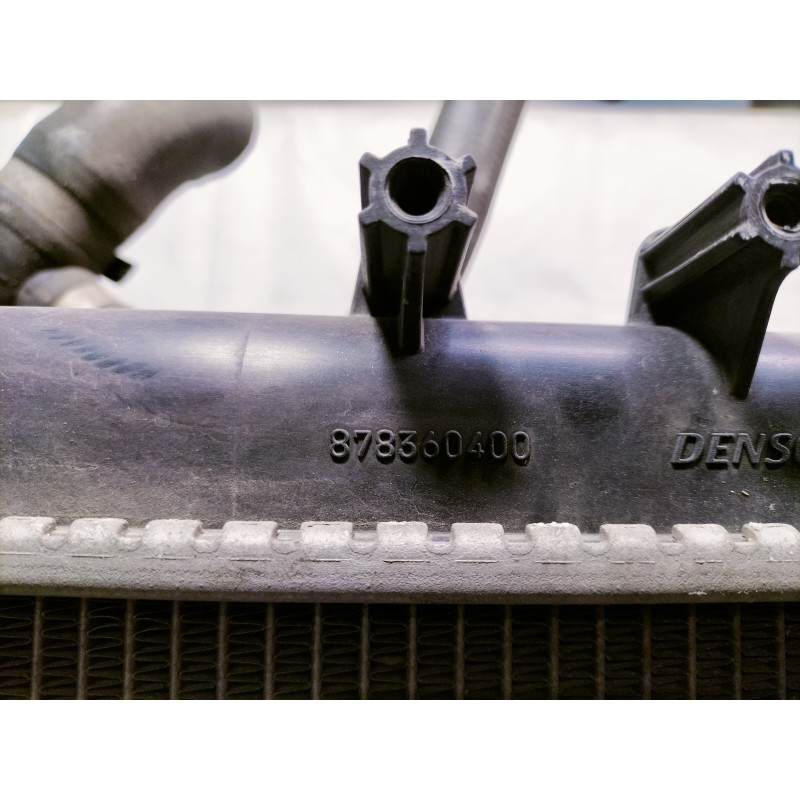 Recambio de radiador agua para fiat nuova 500 (150) pop referencia OEM IAM 878360300 879760300 PA66GF30 878360400 