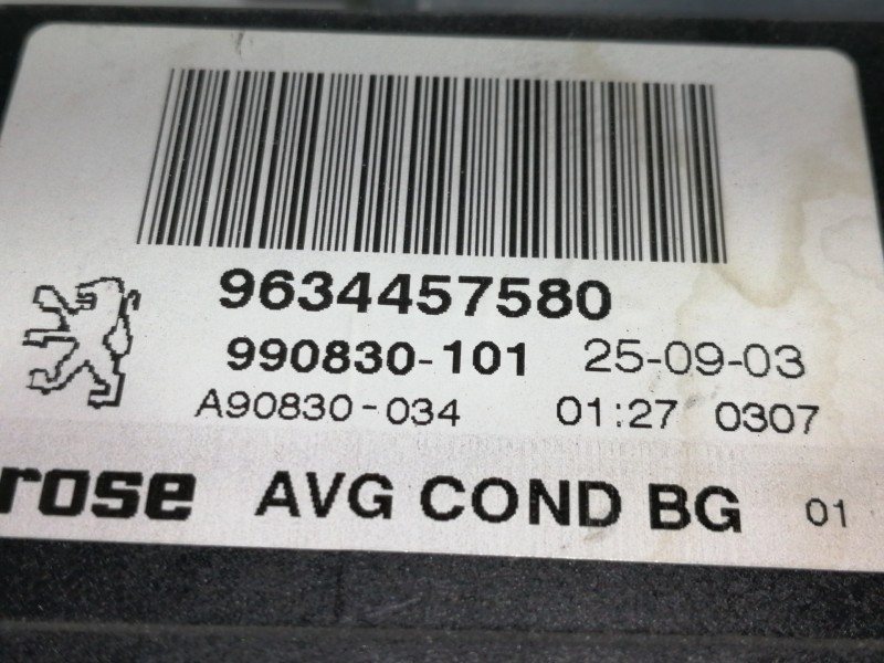 Recambio de elevalunas delantero izquierdo para peugeot 307 break / sw (s1) sw clim referencia OEM IAM 9634457580  