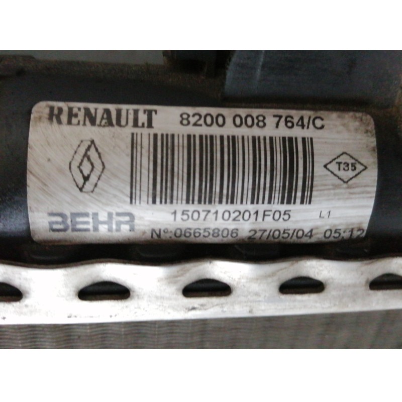 Recambio de radiador agua para renault laguna ii (bg0) authentique referencia OEM IAM 8200008764C 150710201F05 