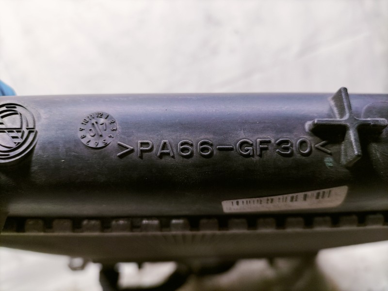 Recambio de radiador agua para fiat nuova 500 (150) pop referencia OEM IAM 878360300 879760300 PA66GF30 878360400 