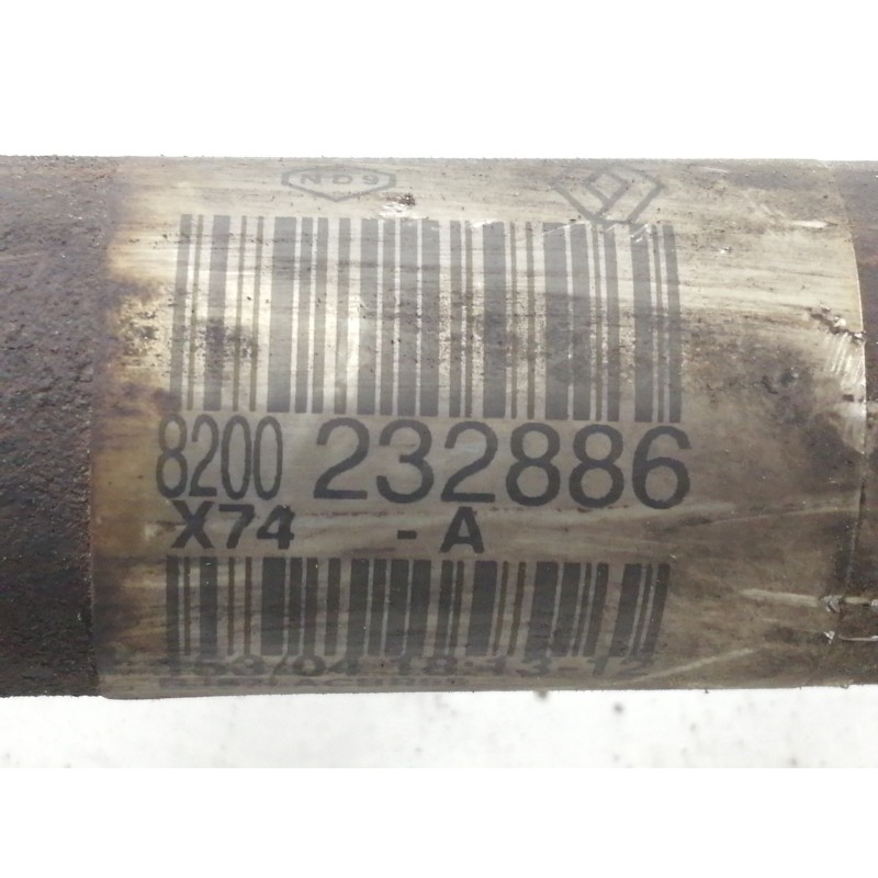 Recambio de transmision delantera izquierda para renault laguna ii (bg0) authentique referencia OEM IAM 8200232886  