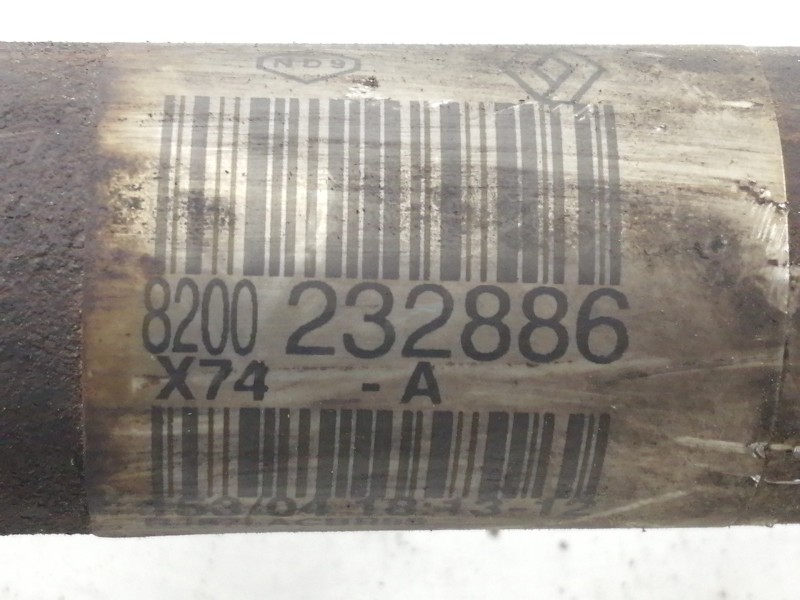 Recambio de transmision delantera izquierda para renault laguna ii (bg0) authentique referencia OEM IAM 8200232886  