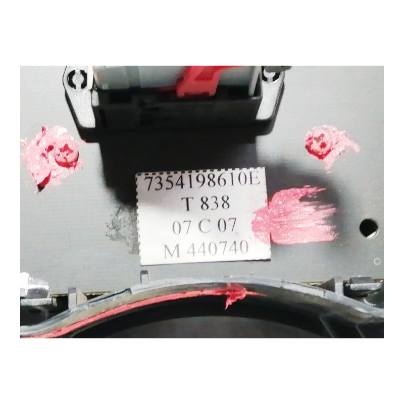 Recambio de warning para fiat doblo i cargo 1.3 jtd sx furgón referencia OEM IAM 7354198610E  