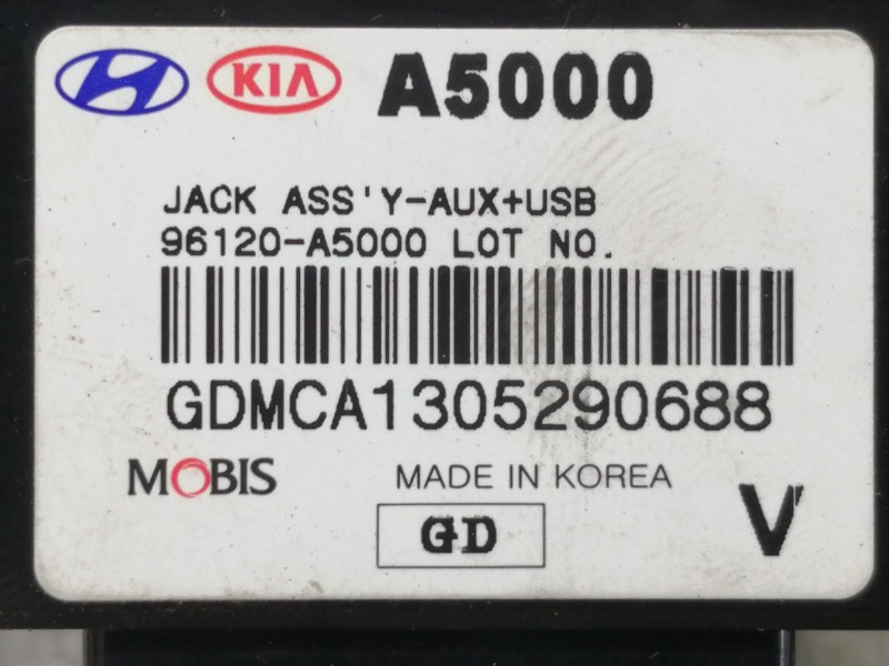 Recambio de modulo electronico para hyundai i30 (gd) style referencia OEM IAM 96120A5000 K0HGD69202 84760A6000RY GDMCA1305290688