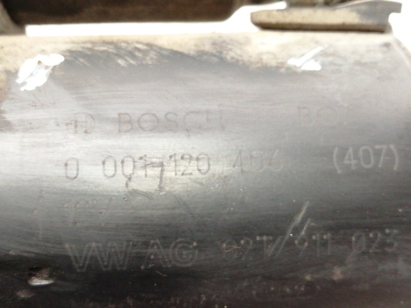 Recambio de motor arranque para volkswagen polo (9n3) advance referencia OEM IAM 0001120406  