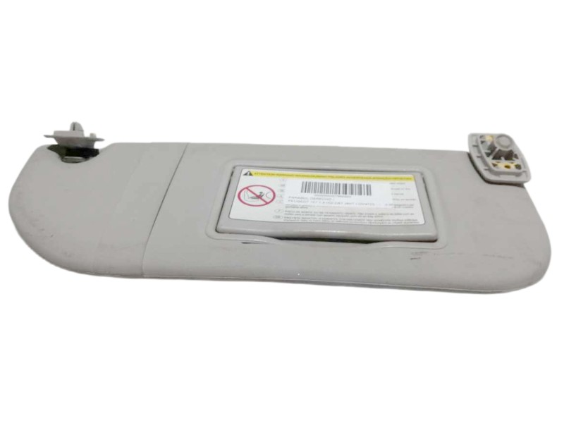 Recambio de parasol derecho para peugeot 107 1.4 hdi cat (8ht / dv4td) referencia OEM IAM 8163KC  