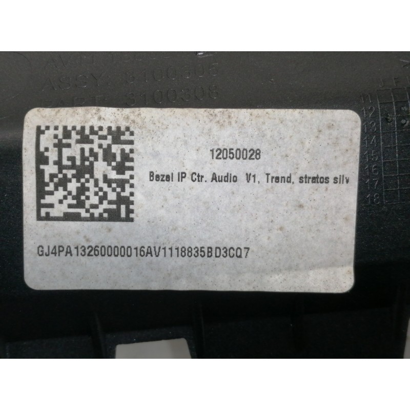 Recambio de rejilla aireadora para ford b-max trend referencia OEM IAM AV1118835 3100305 3100308