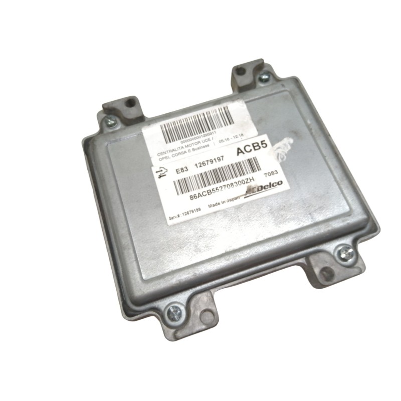 Recambio de centralita motor uce para opel corsa e business referencia OEM IAM E8312679197  