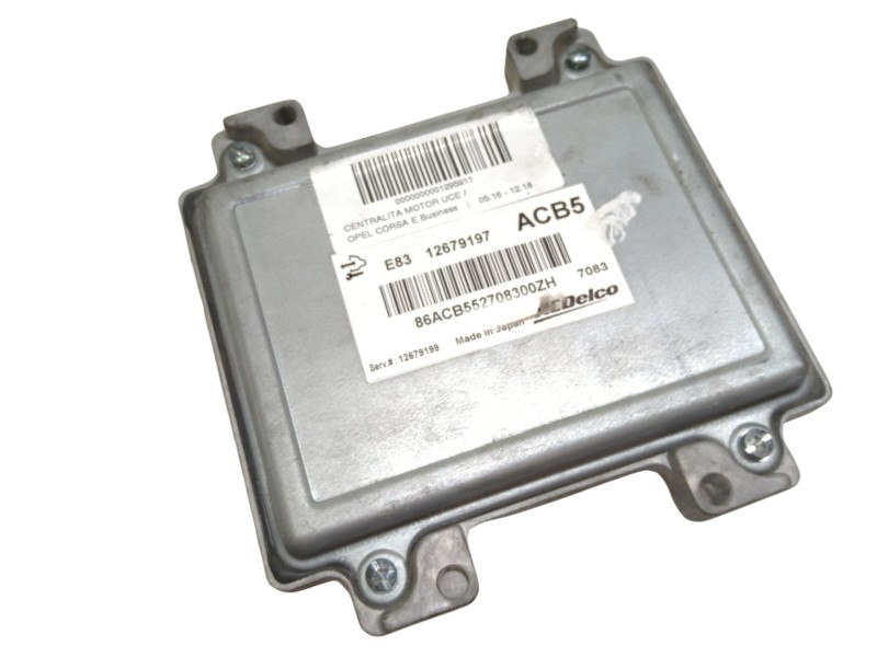 Recambio de centralita motor uce para opel corsa e business referencia OEM IAM E8312679197  